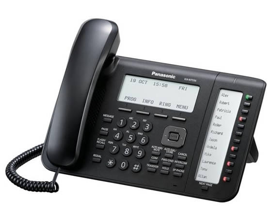 telefono VoIP Panasonic KX-NT556X-B Panasonic KX-NT556X-B VoIP